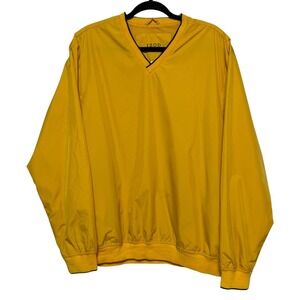 Y2K IZOD Gorpcore Pullover Windbreaker Mens Size L Retro Athletic Prep Revival